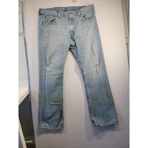 Levi's 527 38x32 Blue Denim Straight Leg Men's Jeans